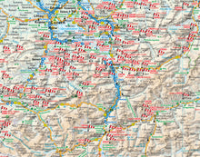 Lade das Bild in den Galerie-Viewer, Fluggeländekarte Alpen
